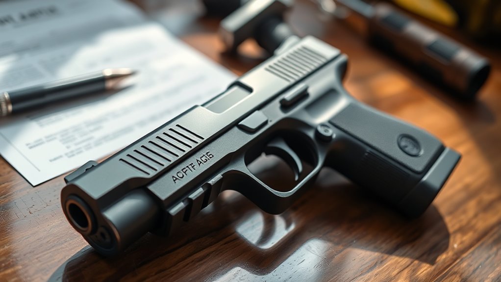 handgun with integrated chamber