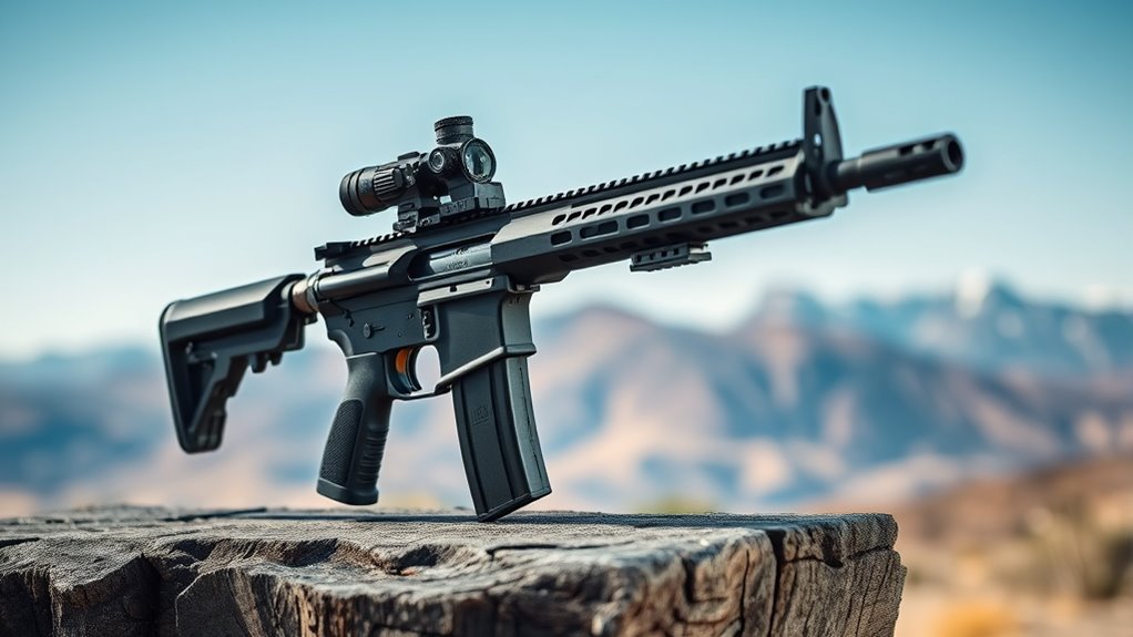 high powered military weapon
