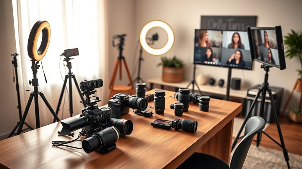 high quality video and lighting