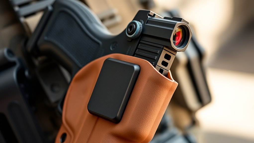 holster compatibility and comfort