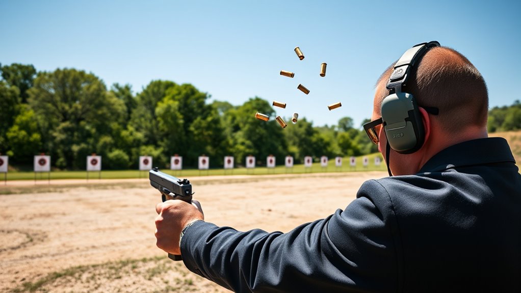 ideal pistol target distances