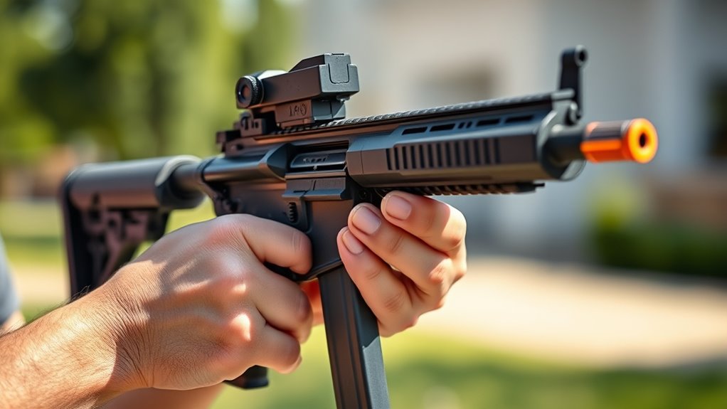 identify arp rifle features