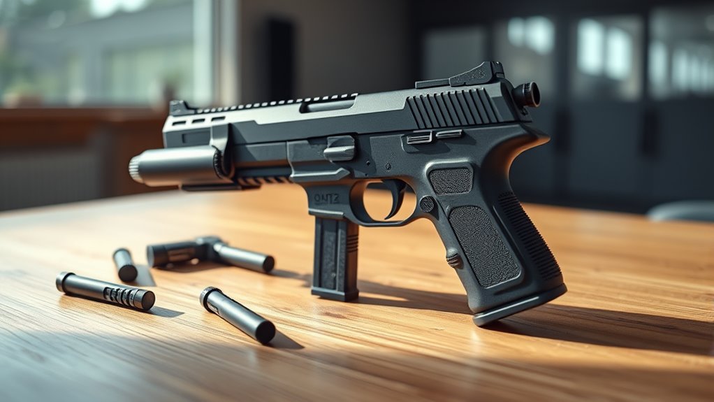 key full auto pistol factors
