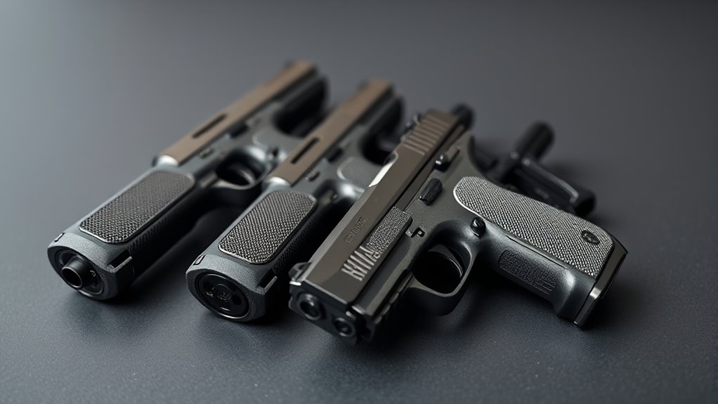 large hand semi auto pistols
