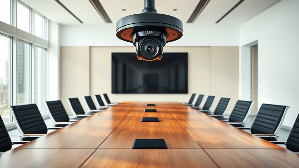 large room camera features