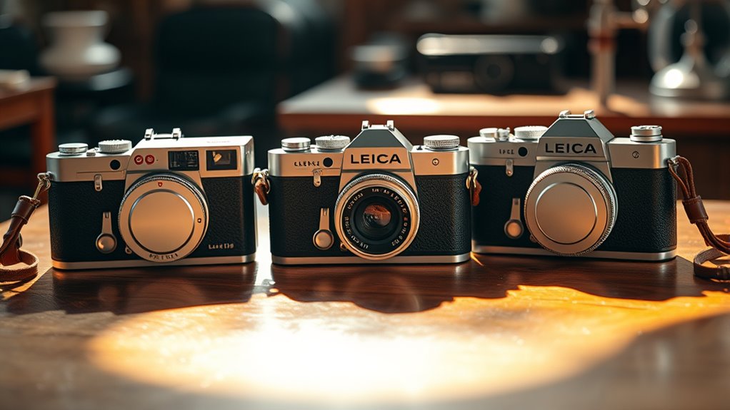leica vintage film cameras