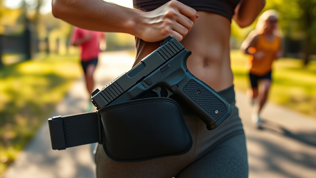 lightweight accessible secure holster