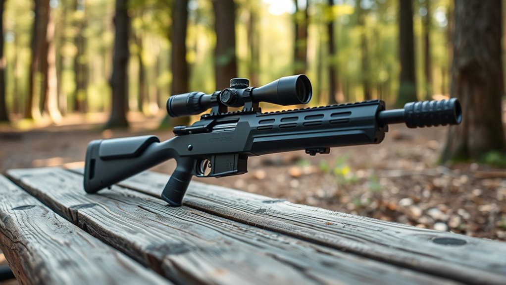 lightweight precise versatile firearm