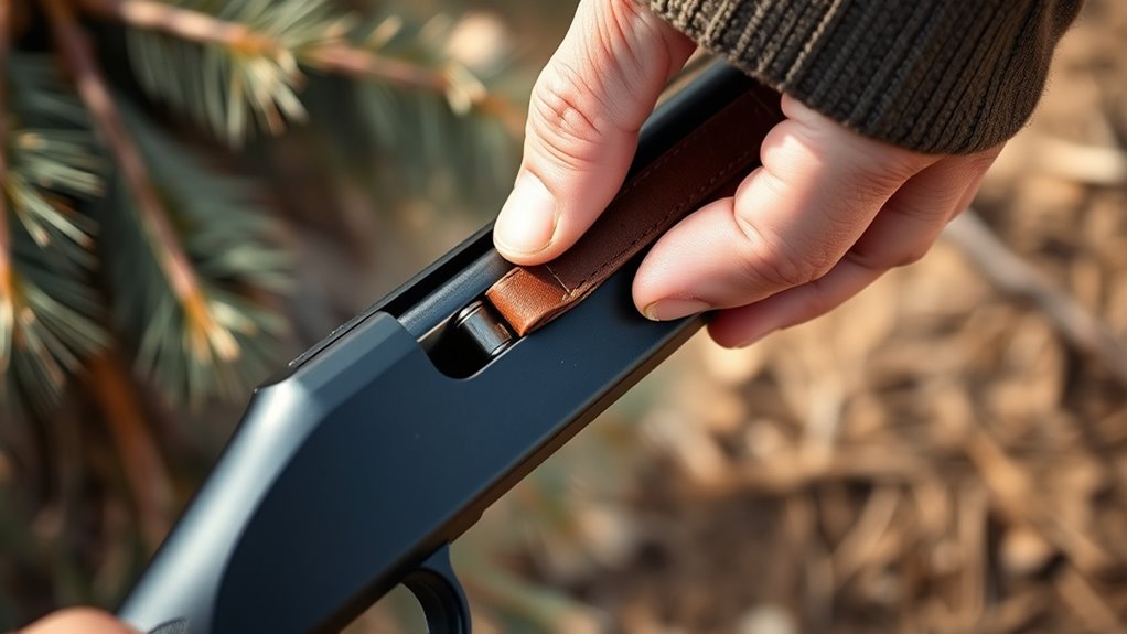 locate rifle sling attachment points