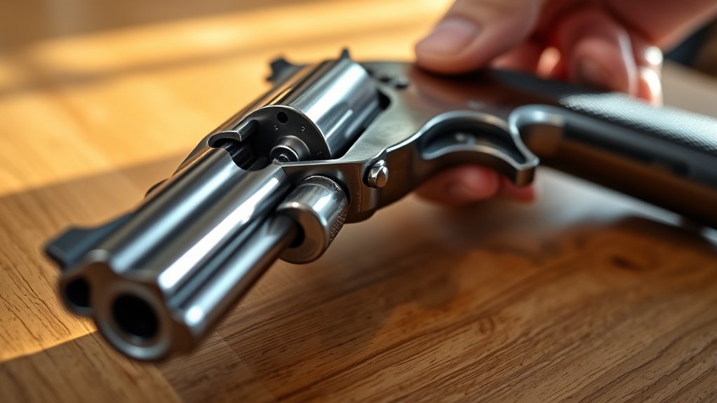 manual cocking enhances precision
