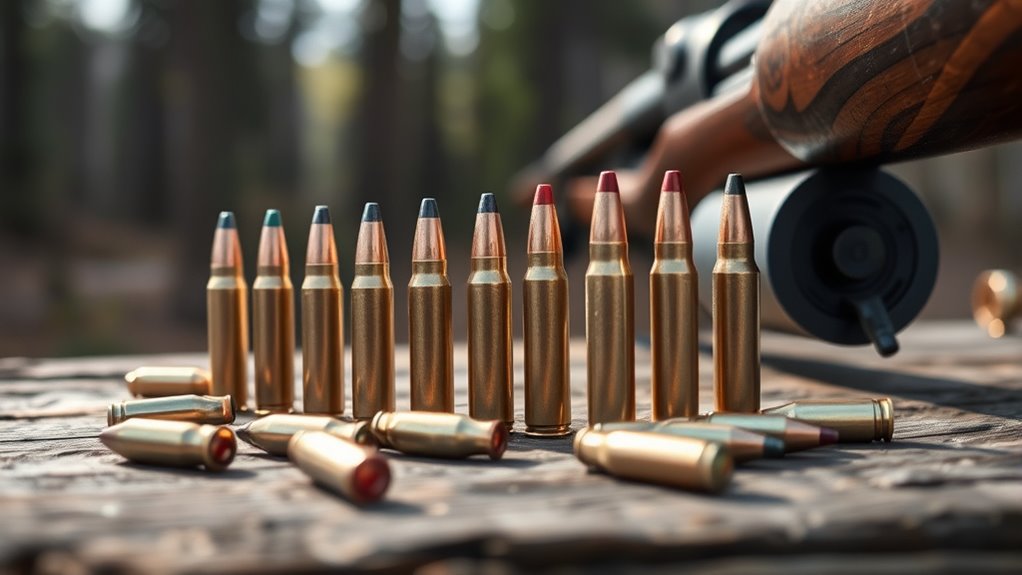 matching caliber and weight