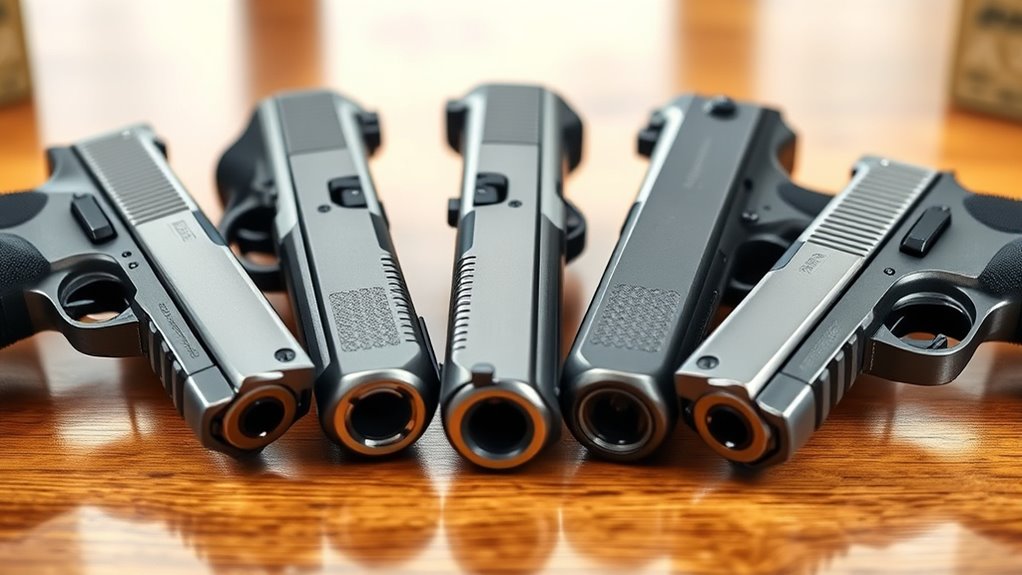 material grip barrel trigger