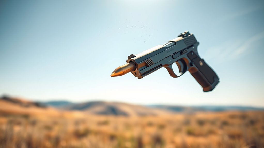 maximum bullet travel distance