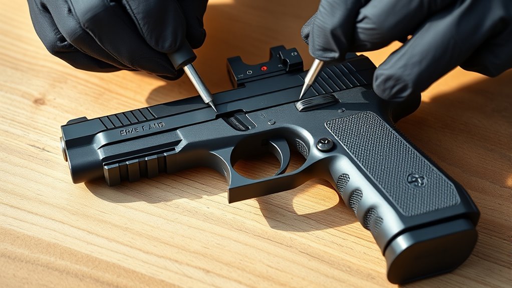 mounting red dot sights