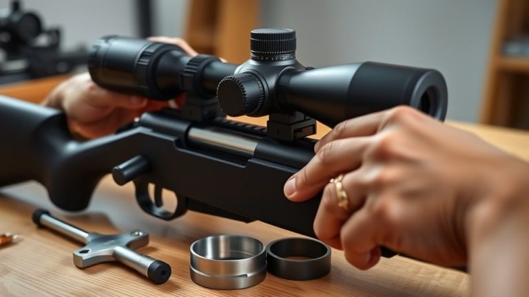 mounting rifle scope instructions