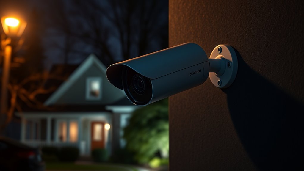 night vision resolution weatherproofing