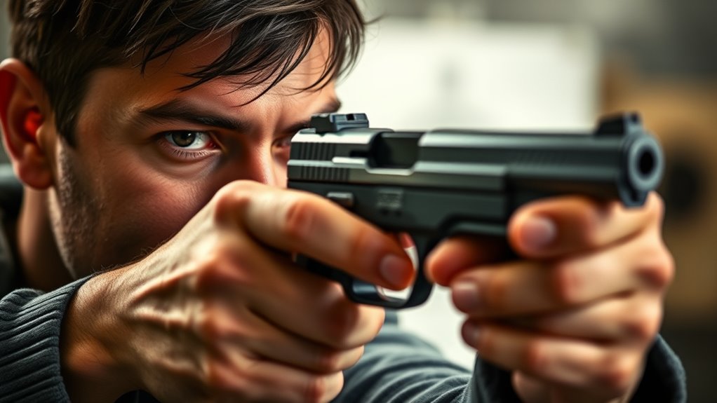 one eye shooting accuracy technique