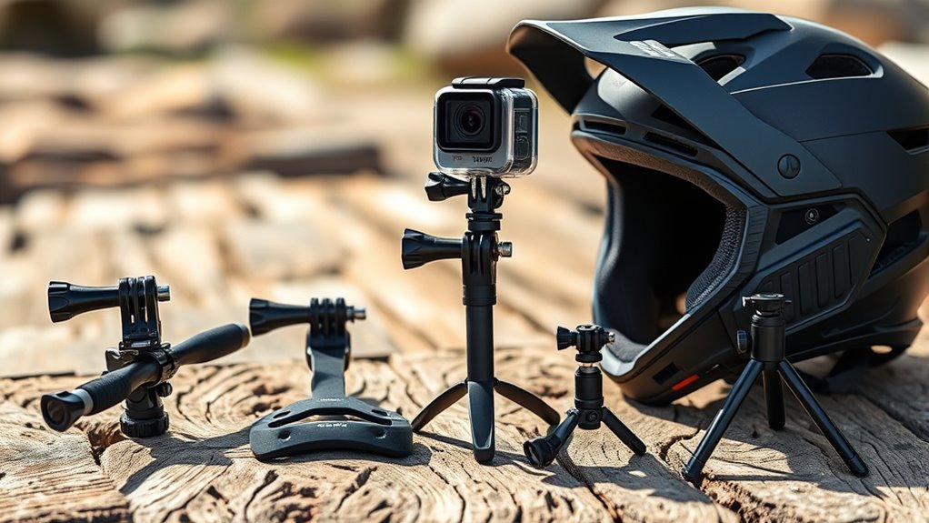 optimal action camera mounting