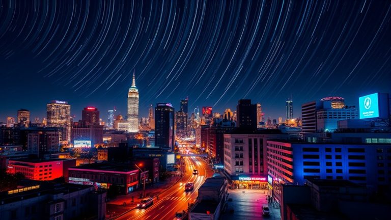 optimal night photography settings