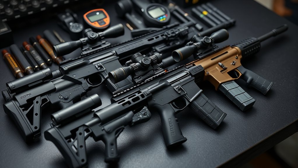 optimal suppressor rifle setup