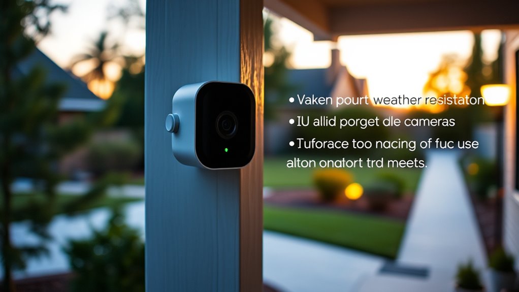 outdoor camera feature considerations