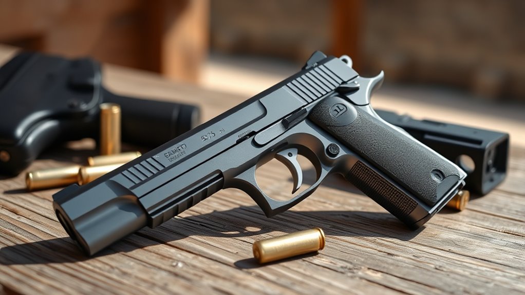 pistol features and capacity