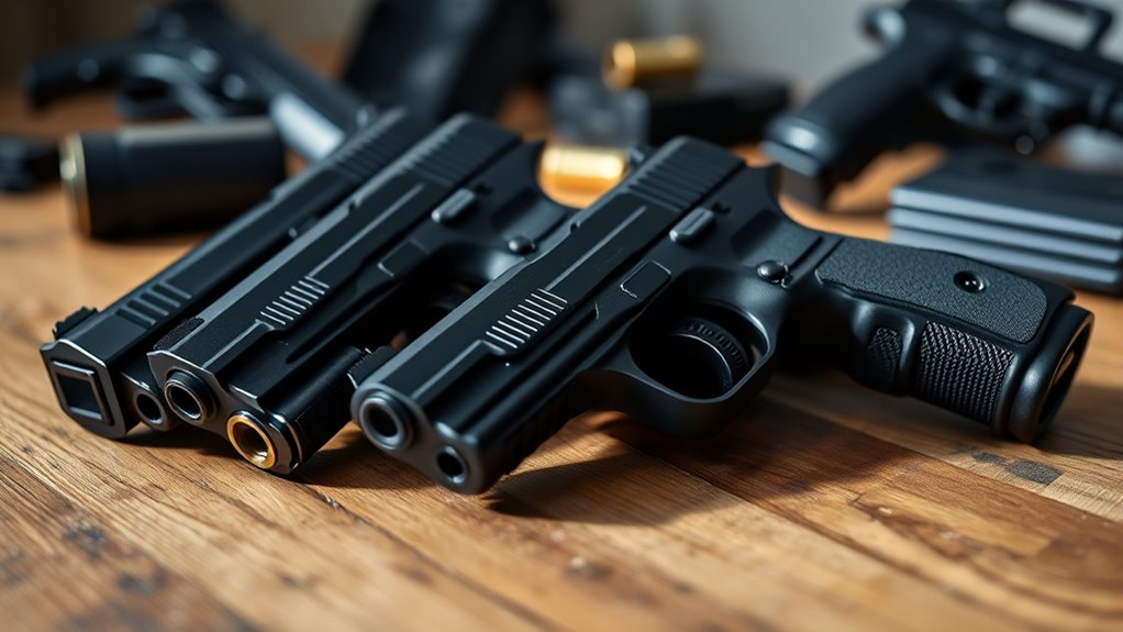 pistol features and compatibility