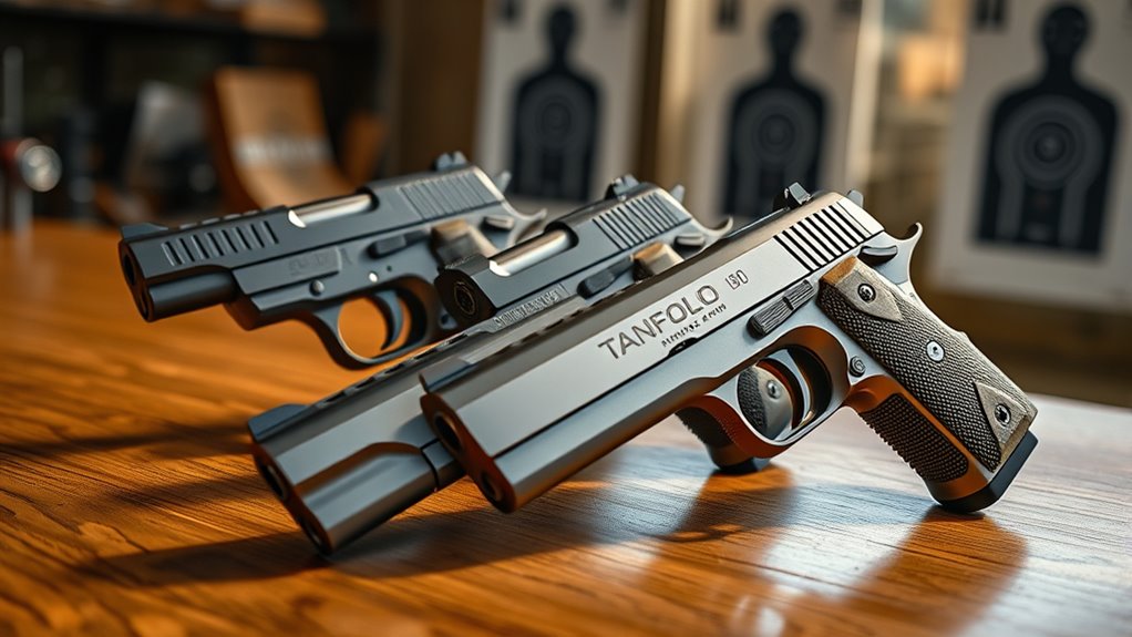 pistol features and options