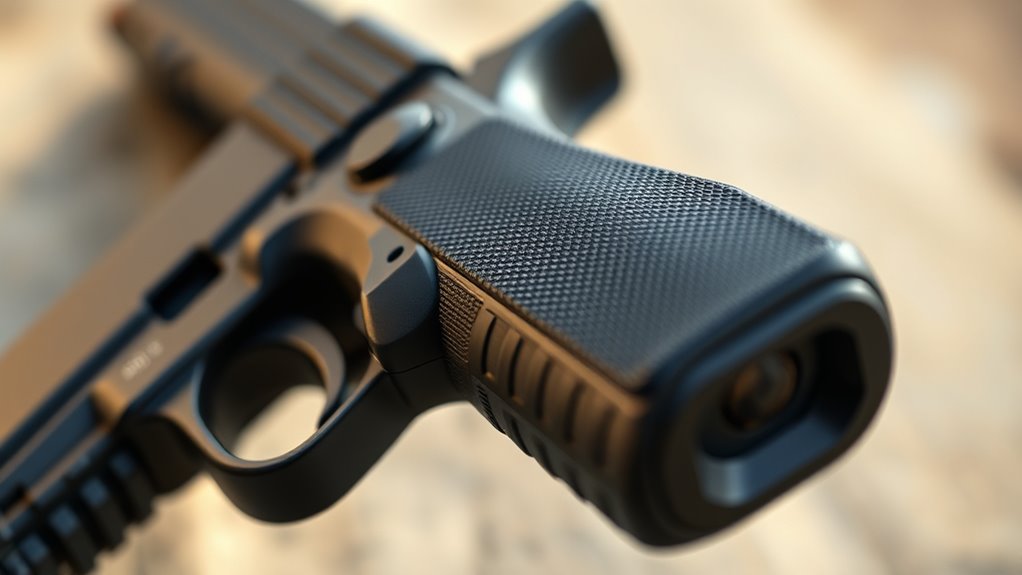 pistol grip mechanism function