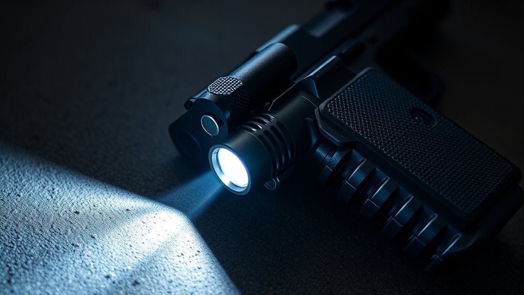 pistol light compatibility and features