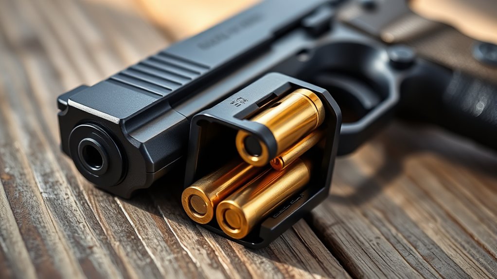 pistol magazines hold various capacities