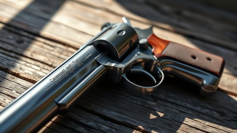 pistol with single action