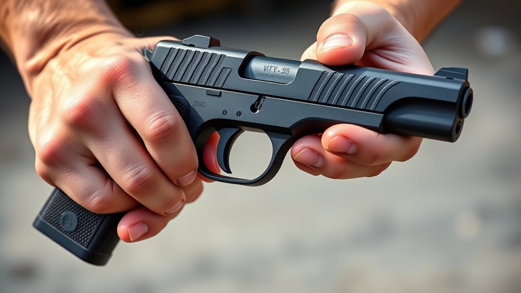 proper gun grip technique