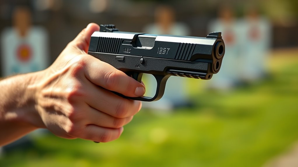 proper pistol aiming technique