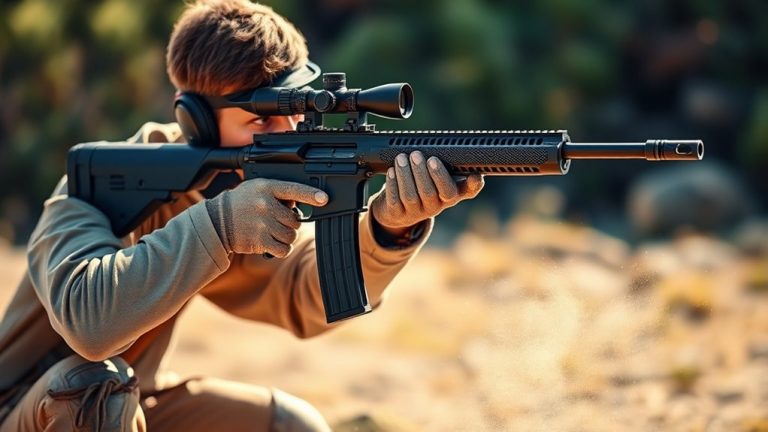 proper rifle shooting technique