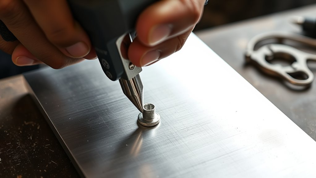 proper rivet installation technique