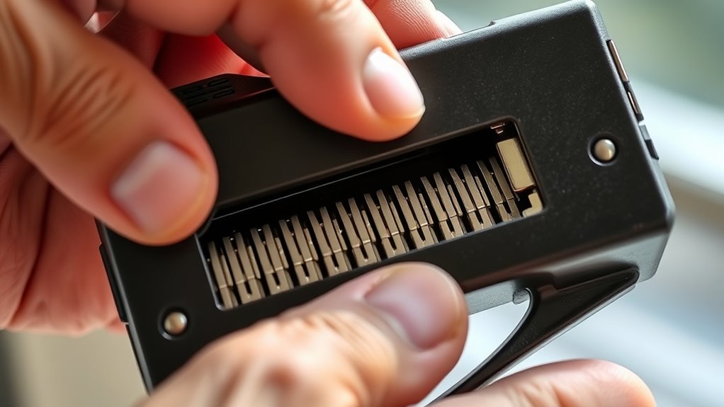 proper staple loading technique