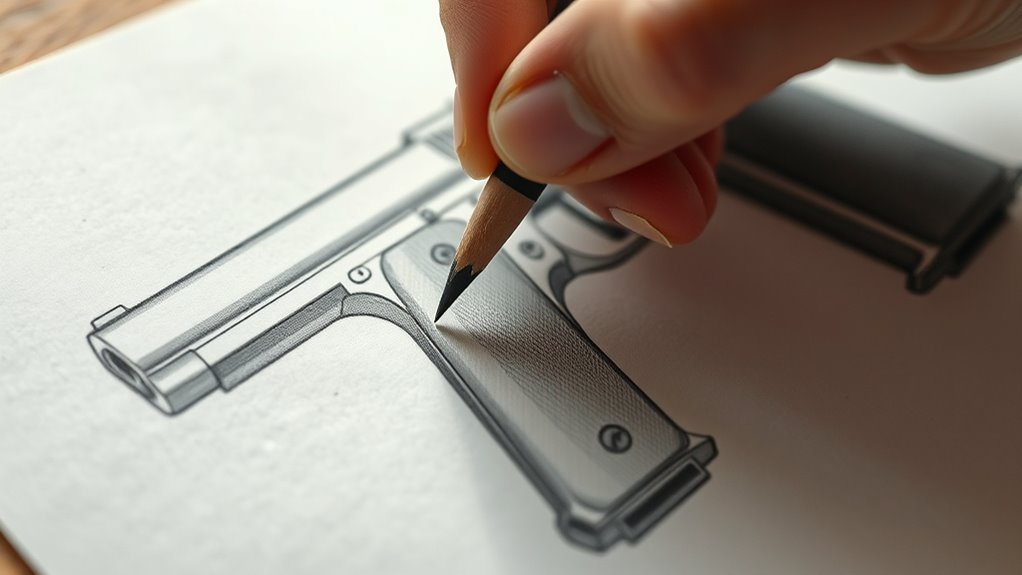 proportions contours textures details