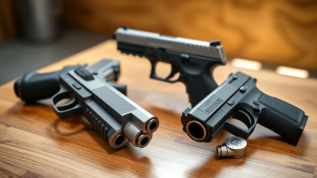 recoil management and ergonomics