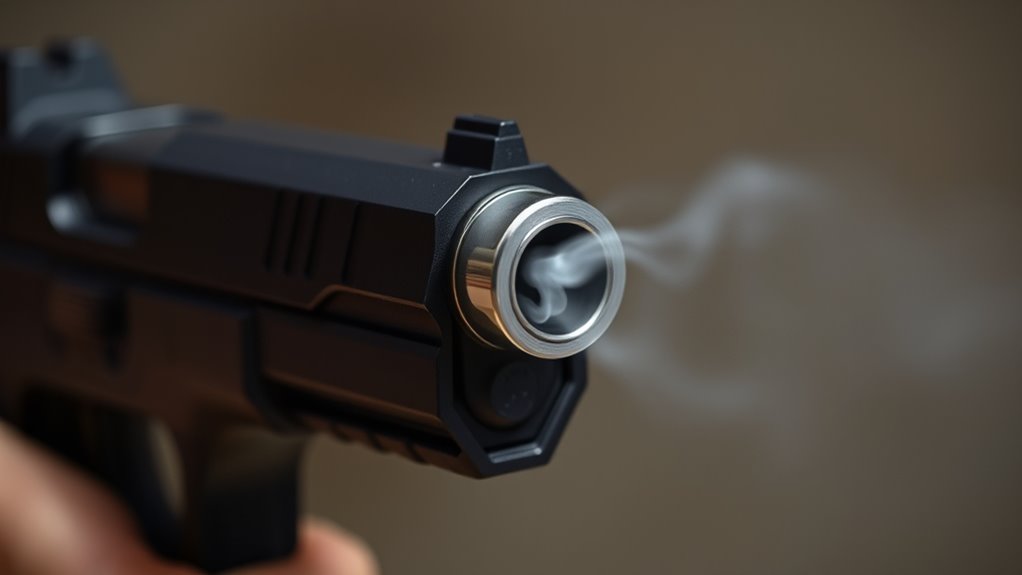 reduces muzzle rise effectively