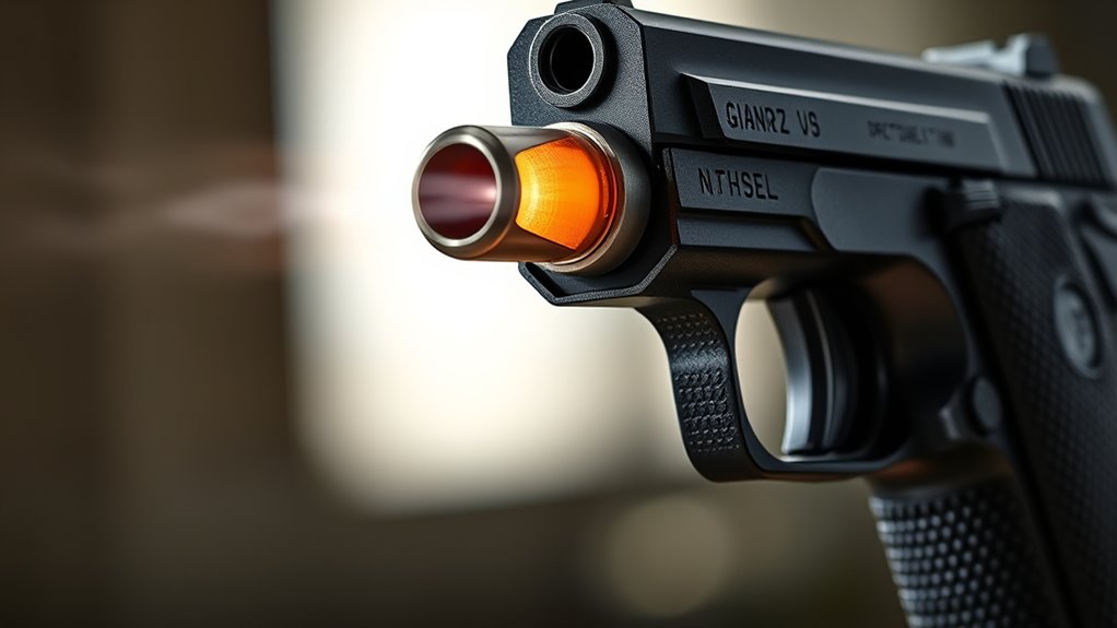 reduces muzzle rise effectively