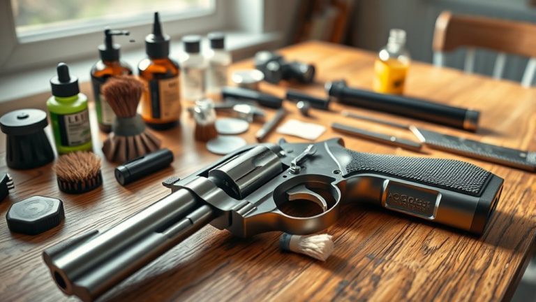 regular firearm cleaning schedule