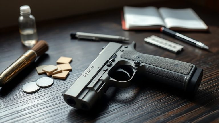 regular firearm maintenance schedule