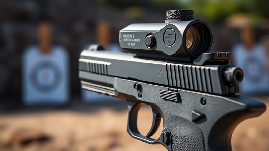 reticle battery mounting durability
