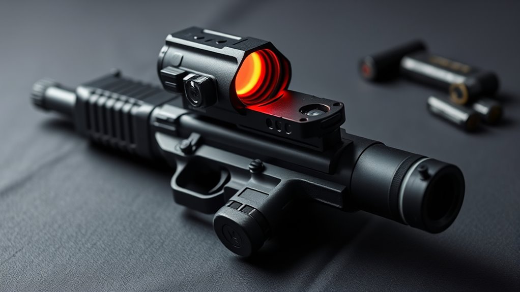 reticle brightness durability battery
