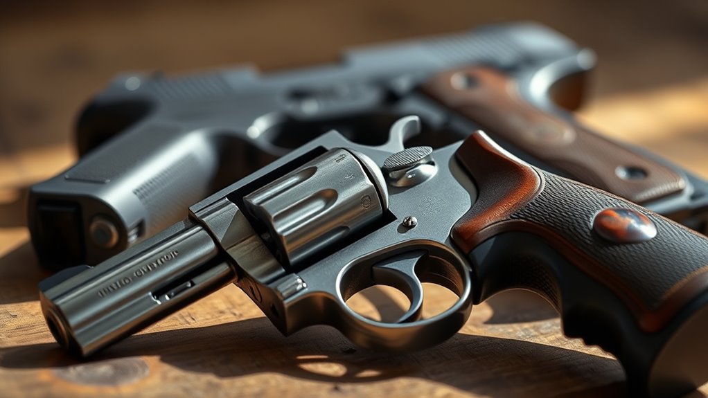 revolver versus pistol differences
