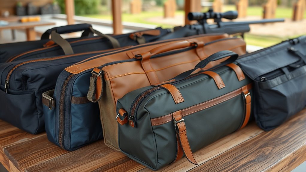 rifle bag size and features