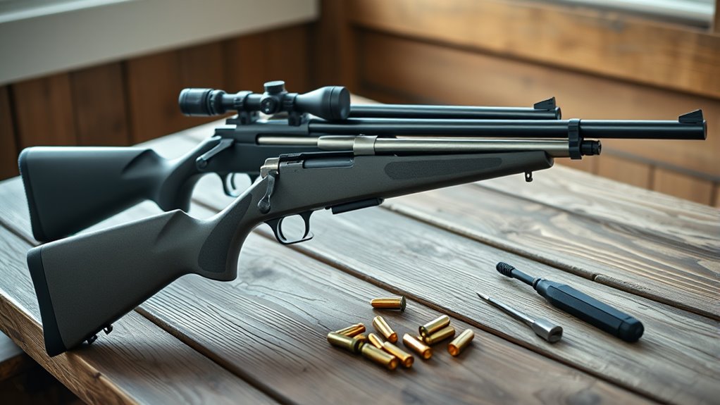 rifle compatibility and features