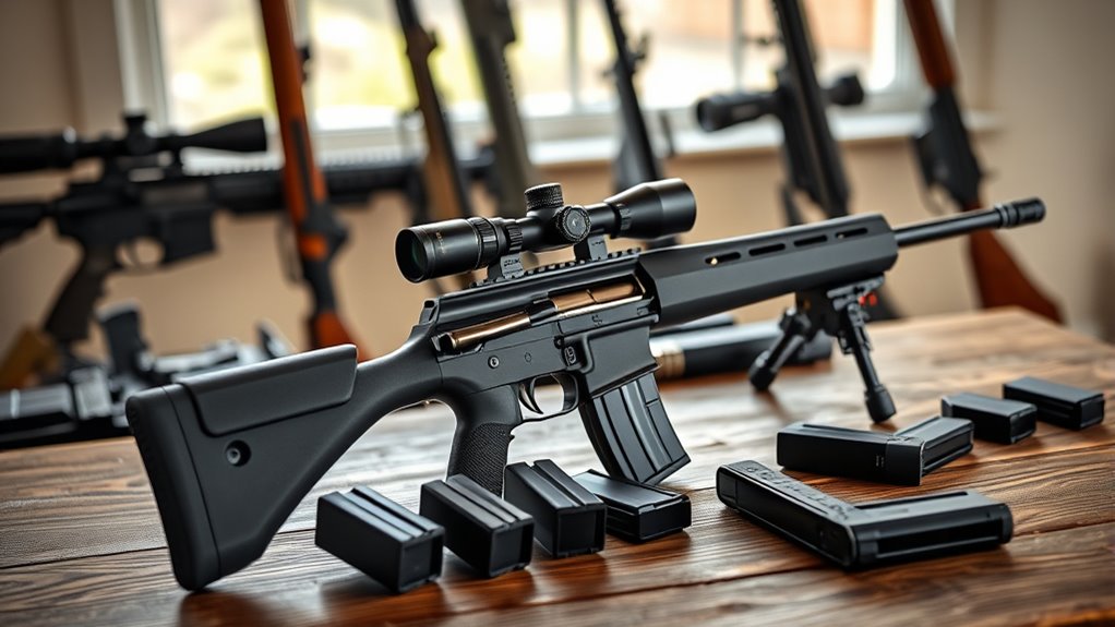 rifle features and ergonomics