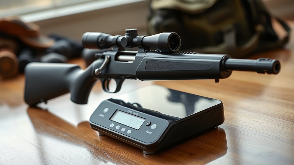 rifle weight measurement guide